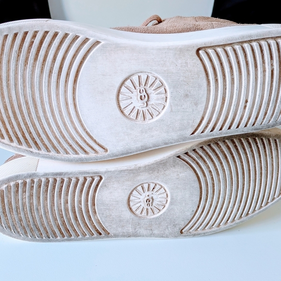 UGG Olli Tan High-Top Sneakers – Men’s Size 10 (Women’s 12), Suede with Side Zip - Picture 8 of 8